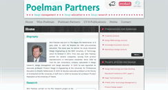 Desktop Screenshot of poelman-partners.nl
