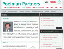 Tablet Screenshot of poelman-partners.nl